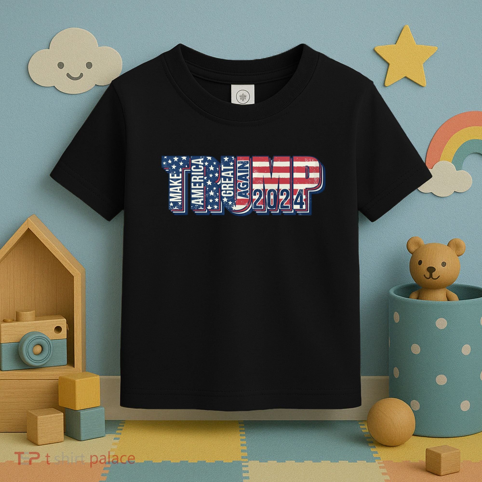 Trump 2024 Make America Great Again Toddler T-Shirt