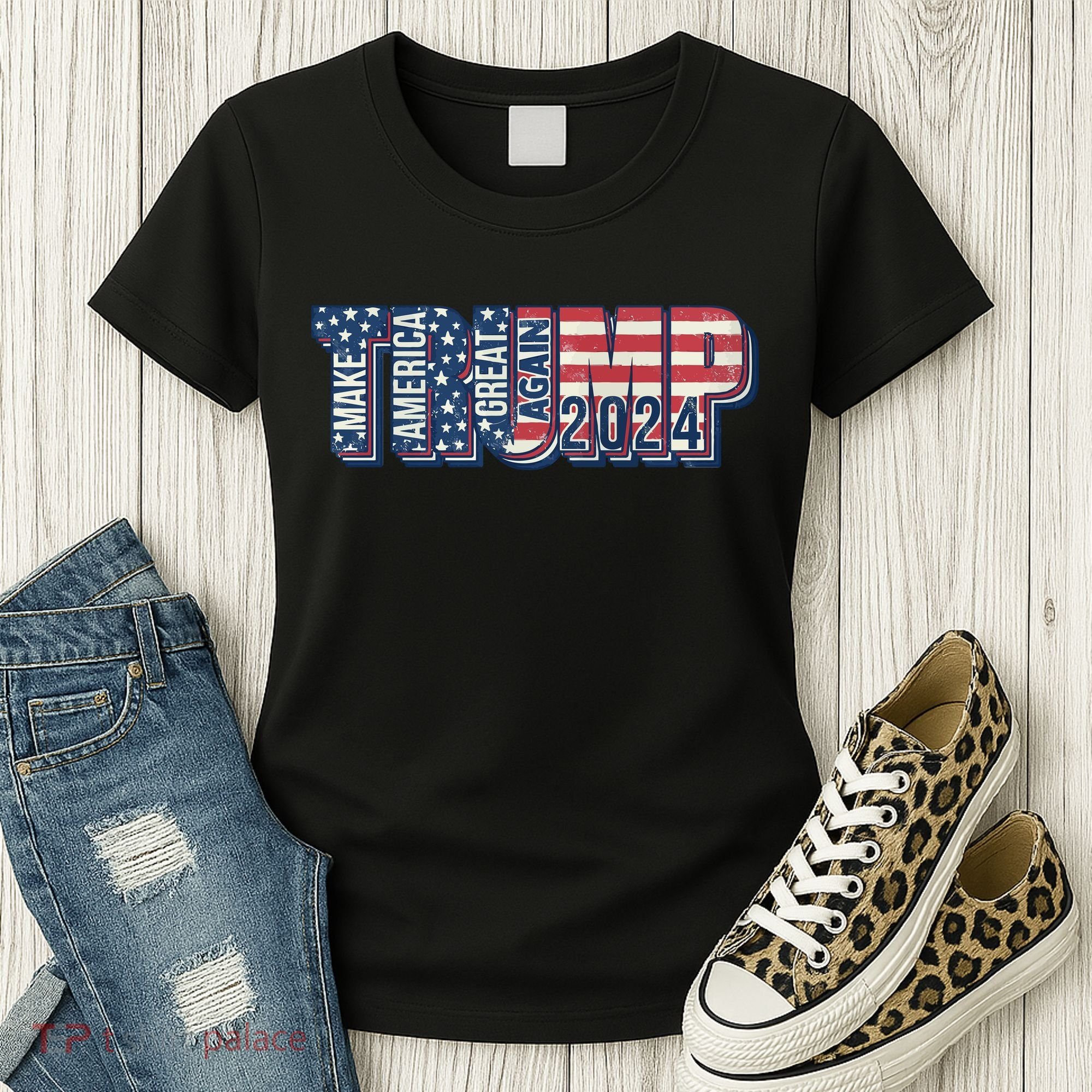 Trump 2024 Make America Great Again Women's T-Shirt