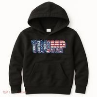Trump 2024 Make America Great Again Kids Hoodie thumb 0