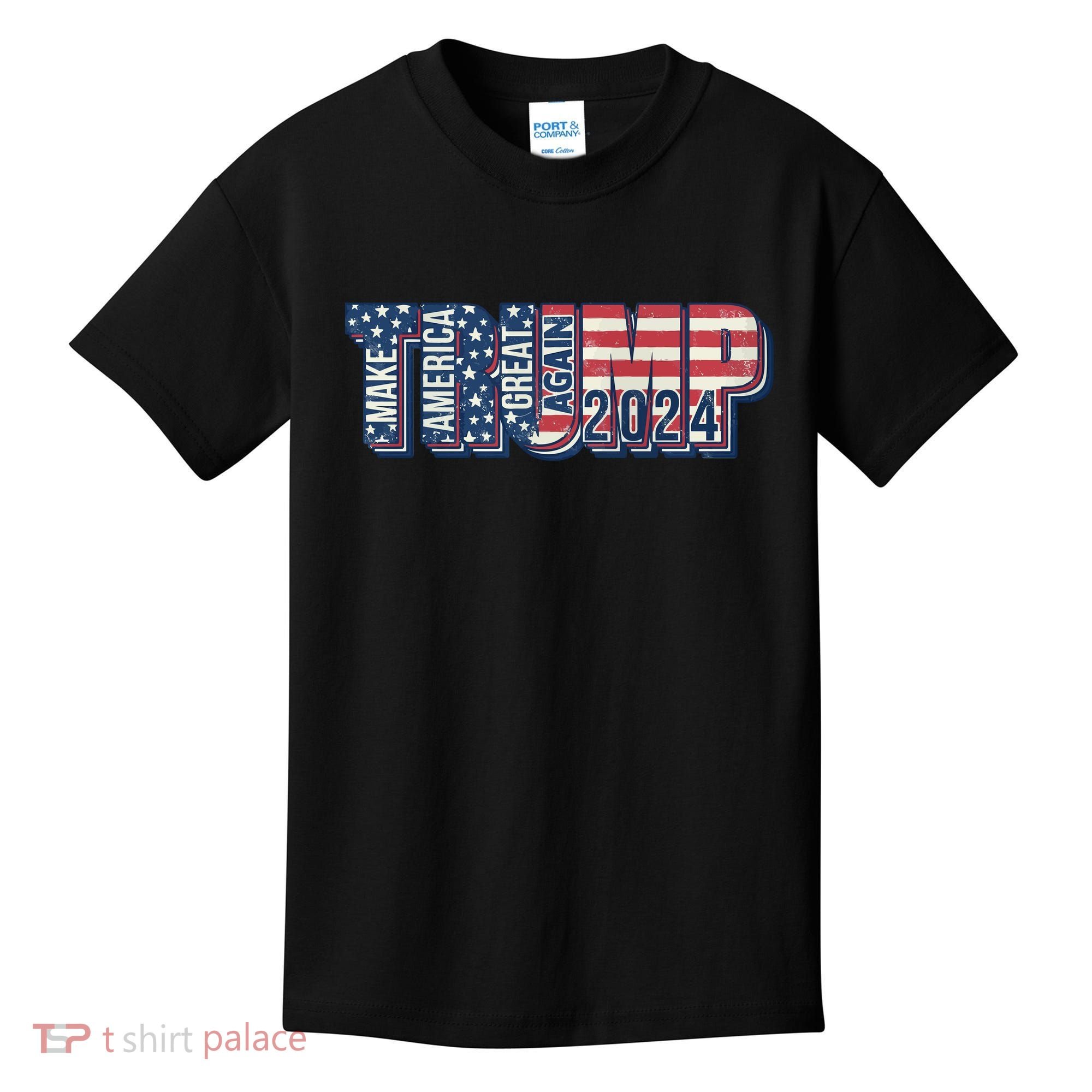 Trump 2024 Make America Great Again Kids T-Shirt