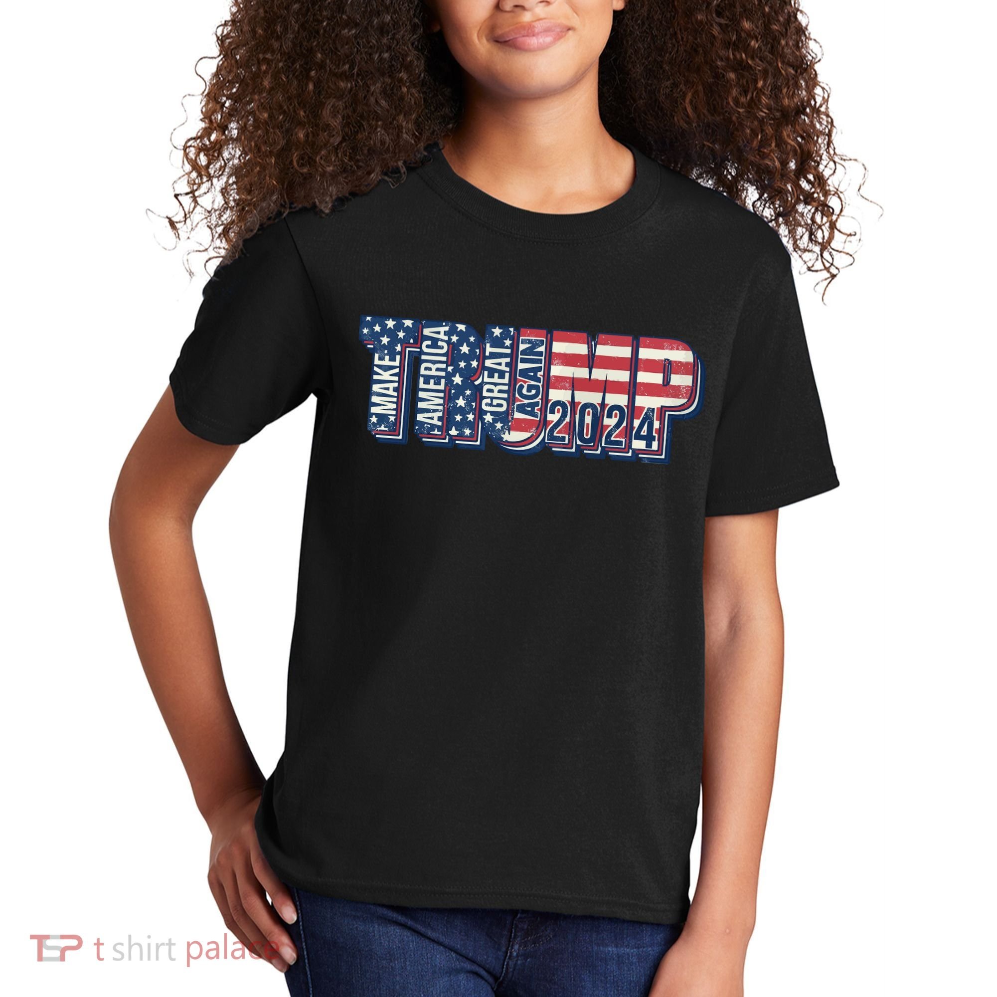 Trump 2024 Make America Great Again Kids T-Shirt