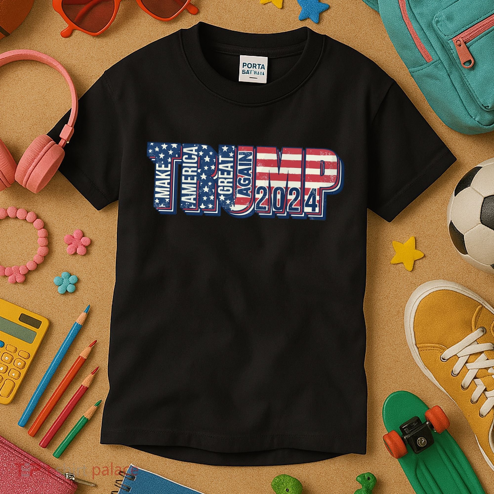 Trump 2024 Make America Great Again Kids T-Shirt