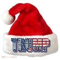 Trump 2024 Make America Great Again Santa Hat thumb 0