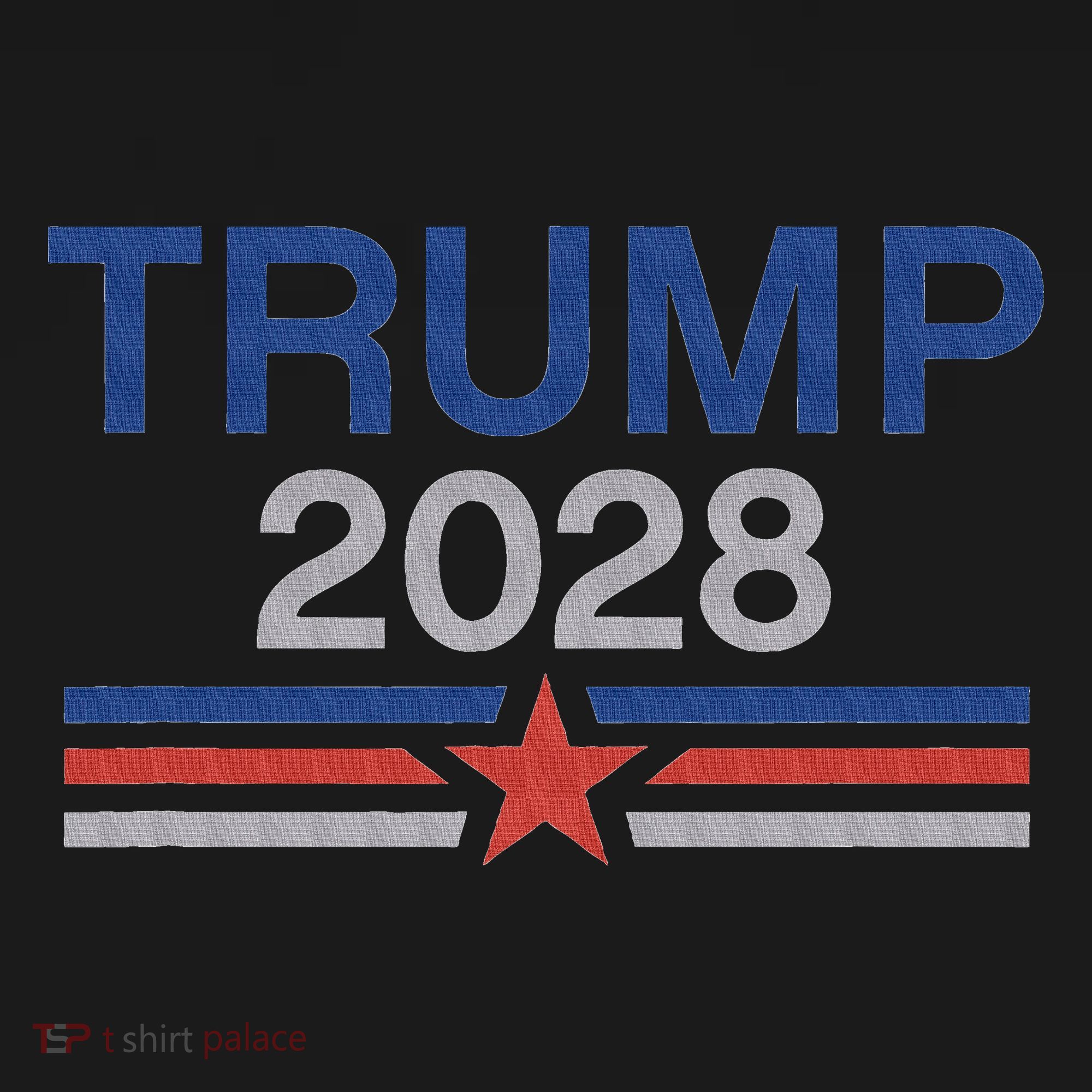 Trump 2028 Minimalist Retro Patriotic Trump Inauguration Sweatshirt