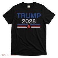 Trump 2028 Minimalist Retro Patriotic Trump Inauguration T-Shirt thumb 0