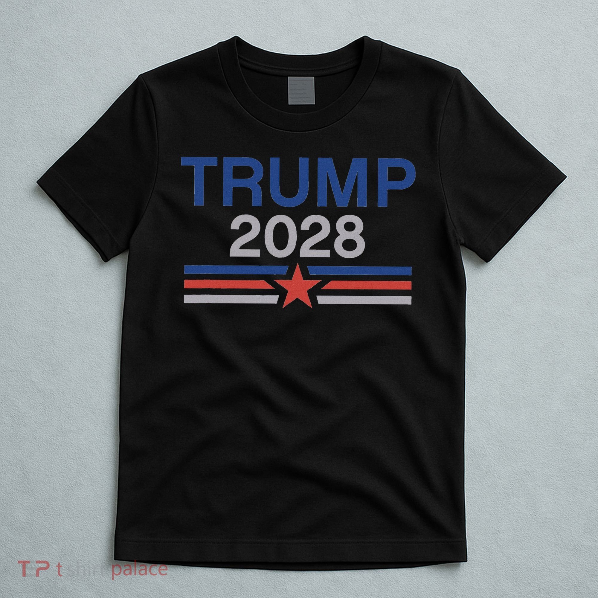 Trump 2028 Minimalist Retro Patriotic Trump Inauguration T-Shirt
