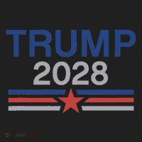 Trump 2028 Minimalist Retro Patriotic Trump Inauguration Beanie thumb 2