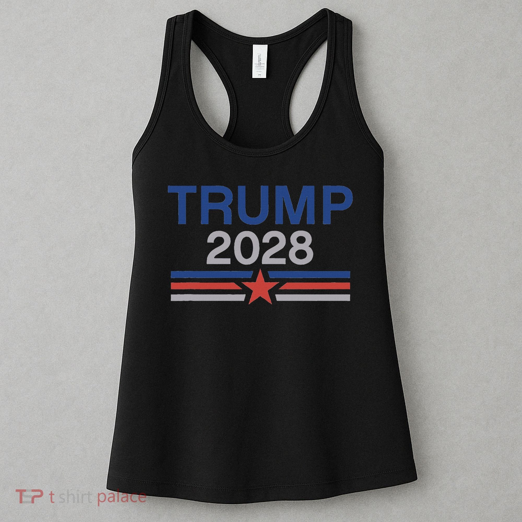Trump 2028 Minimalist Retro Patriotic Trump Inauguration Women's Tank Top