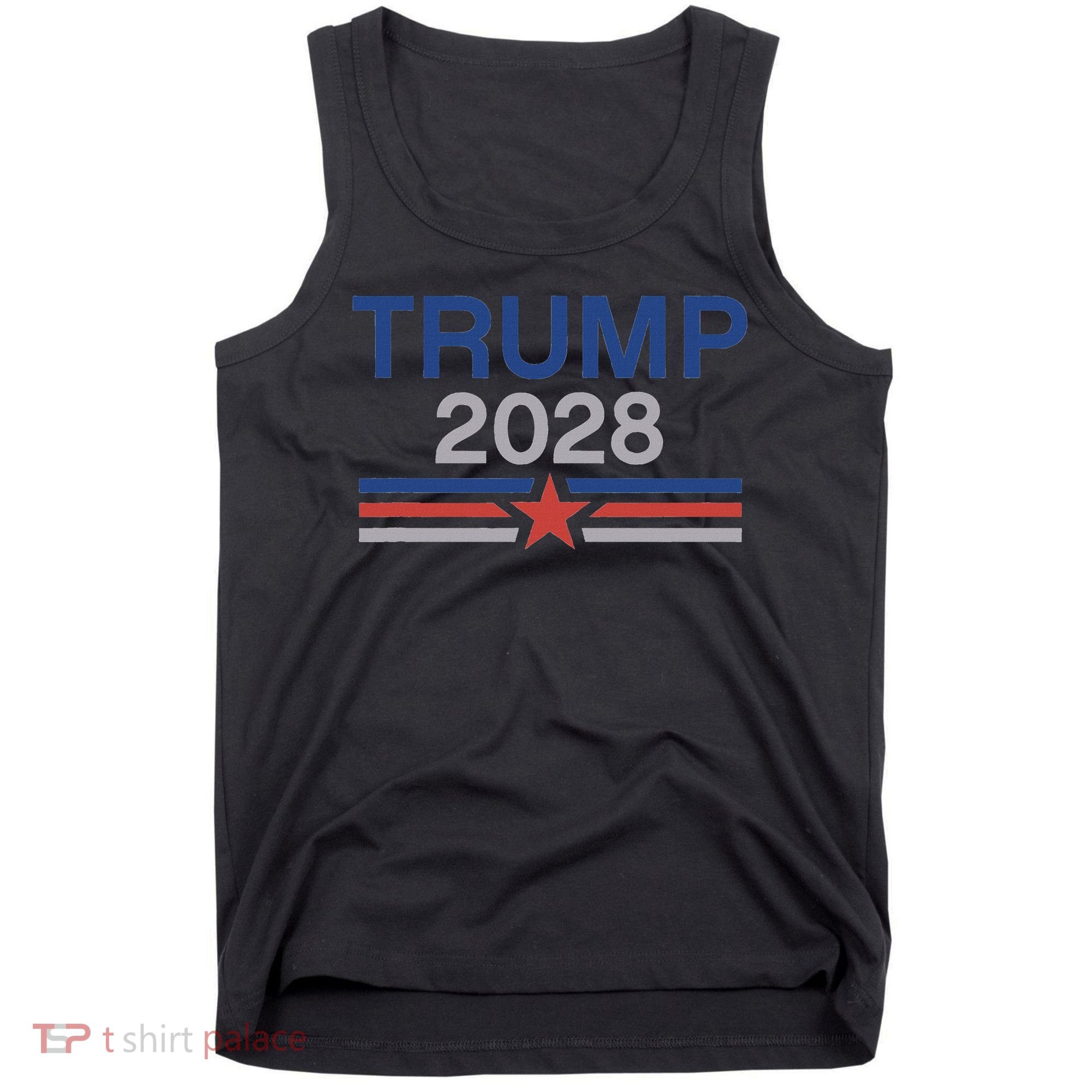 Trump 2028 Minimalist Retro Patriotic Trump Inauguration Tank Top