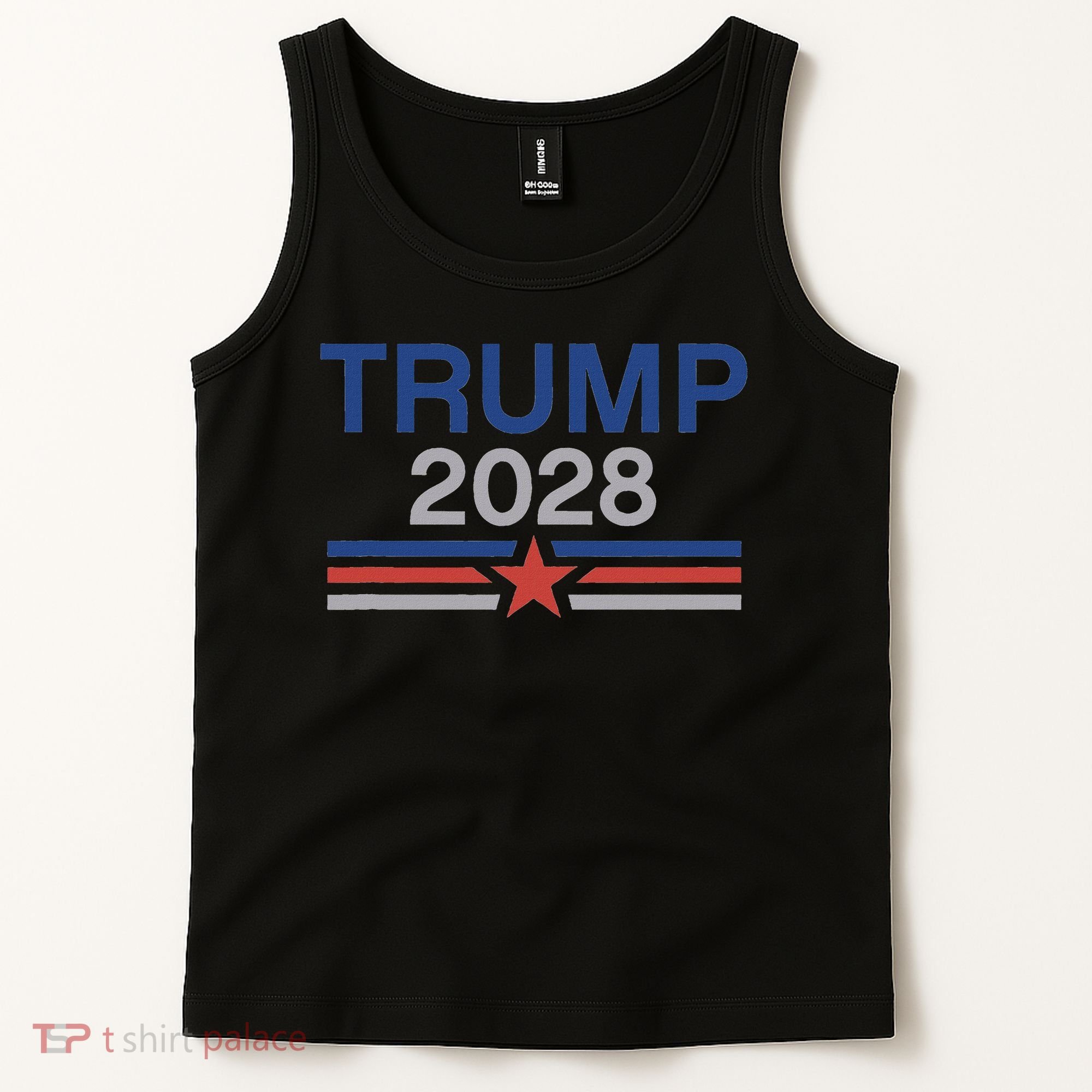 Trump 2028 Minimalist Retro Patriotic Trump Inauguration Tank Top