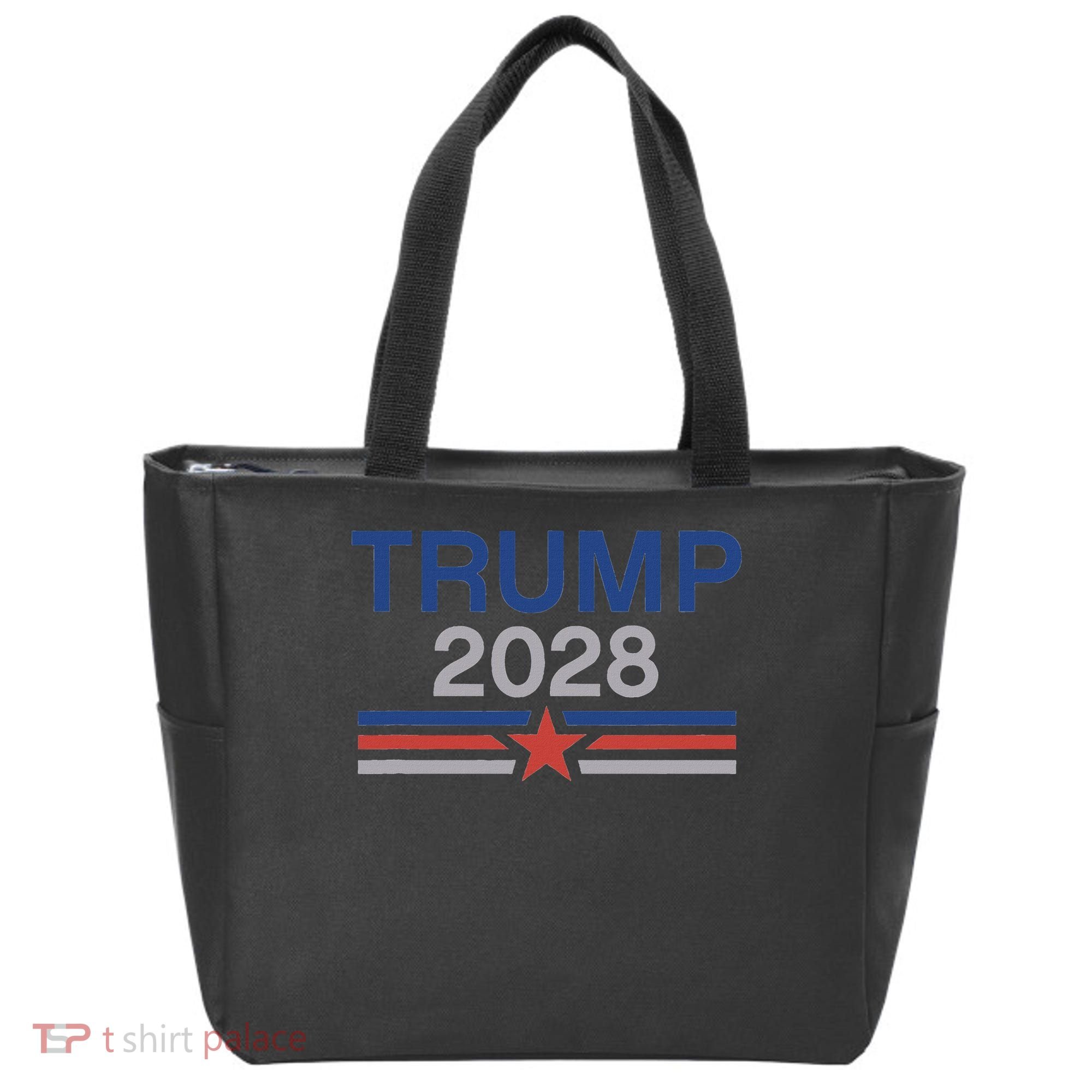 Trump 2028 Minimalist Retro Patriotic Trump Inauguration Tote Bag