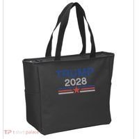 Trump 2028 Minimalist Retro Patriotic Trump Inauguration Tote Bag thumb 2