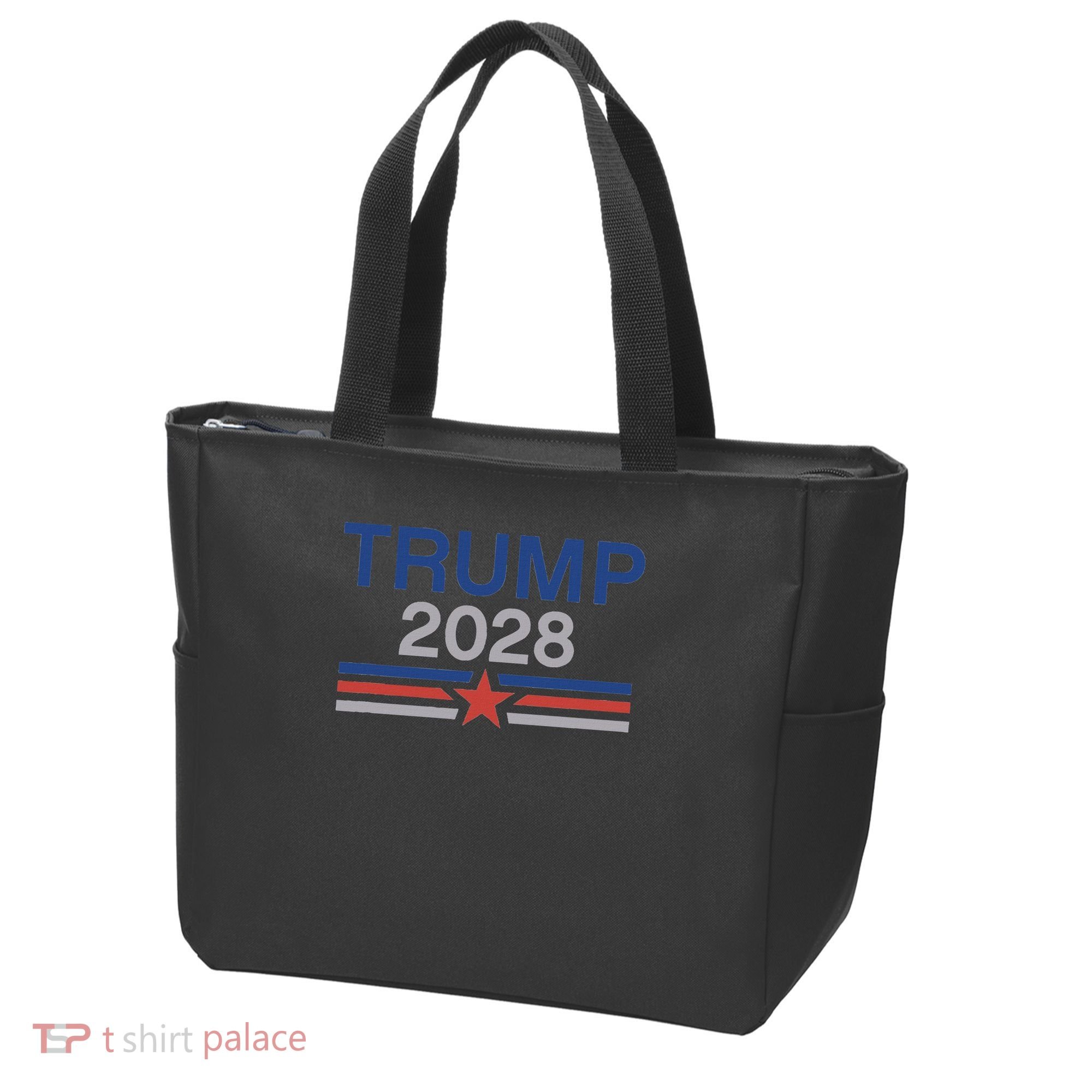 Trump 2028 Minimalist Retro Patriotic Trump Inauguration Tote Bag