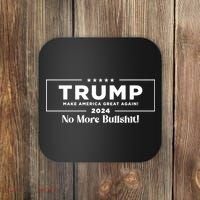 Trump 2024 No More Bullshit Coaster thumb 0
