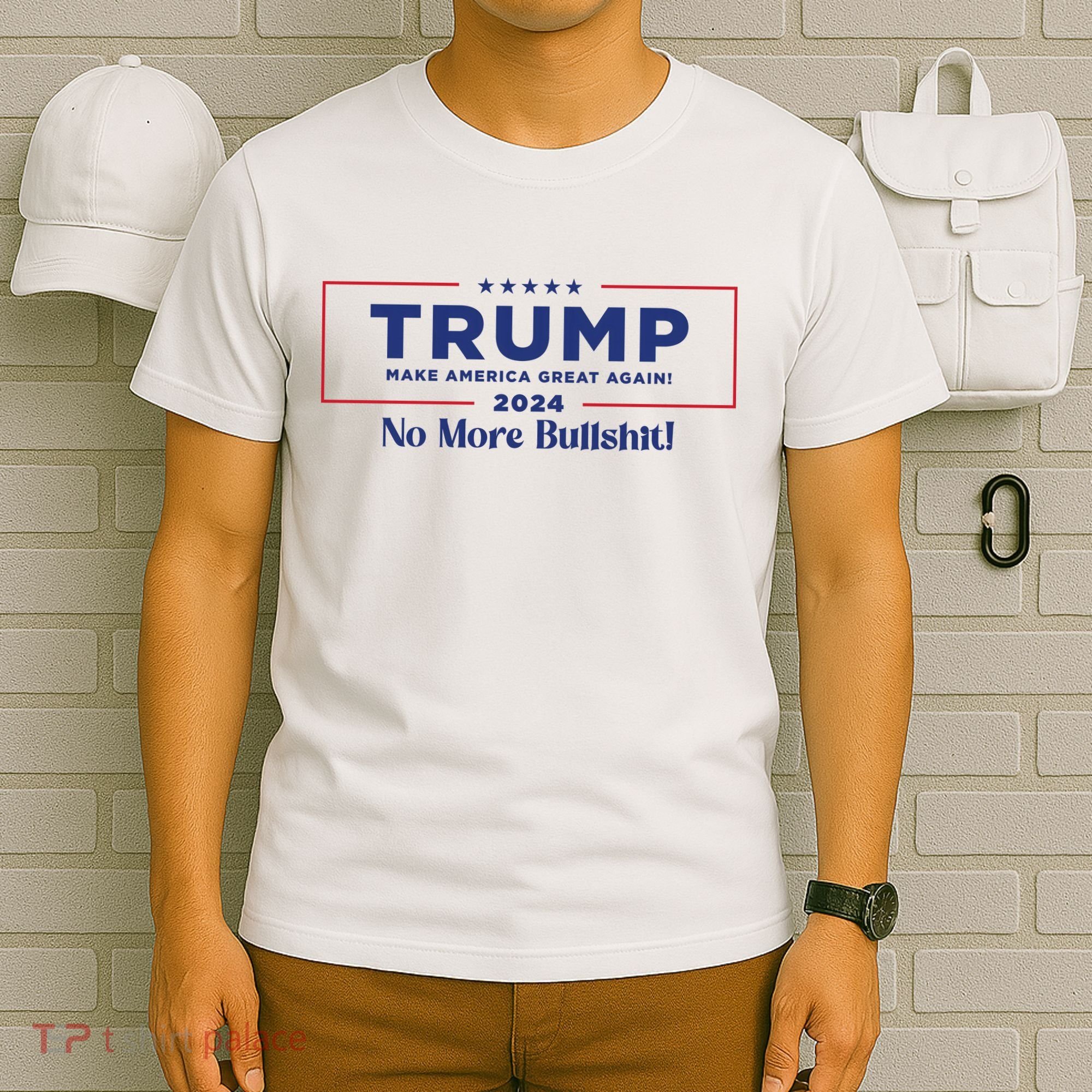 Trump 2024 No More Bullshit T-Shirt