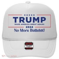 Trump 2024 No More Bullshit Hat thumb 0