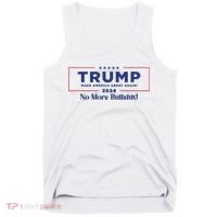 Trump 2024 No More Bullshit Tank Top thumb 0