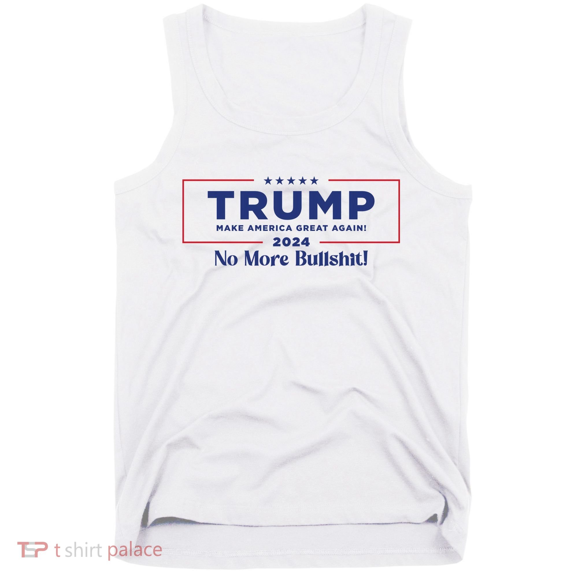 Trump 2024 No More Bullshit Tank Top