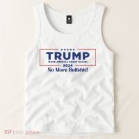 Trump 2024 No More Bullshit Tank Top thumb 2