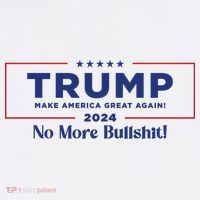 Trump 2024 No More Bullshit Visor thumb 3