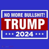 Trump 2024 No More BS Save America USA Vote Women's Tank Top thumb 5