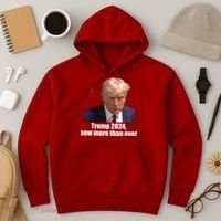 Trump 2024 Now More Than Ever Hoodie thumb 3