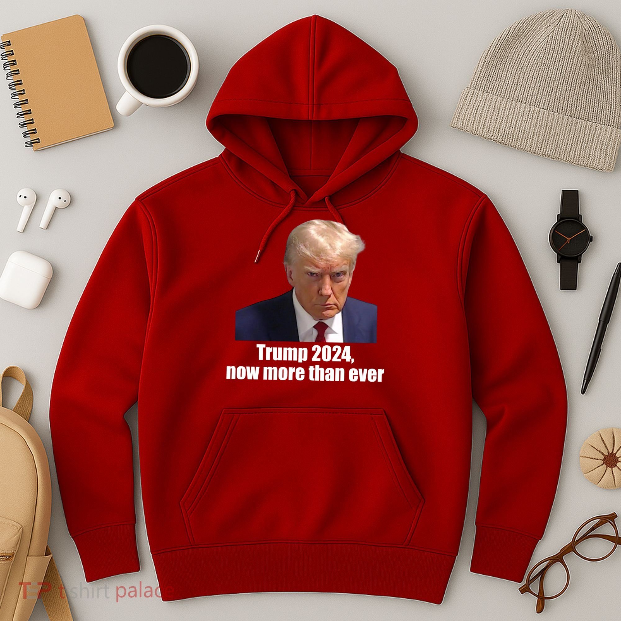 Trump 2024 Now More Than Ever Hoodie