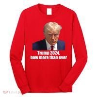Trump 2024 Now More Than Ever Long Sleeve Shirt thumb 0