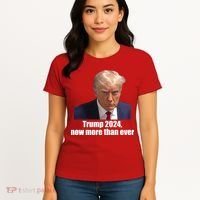 Trump 2024 Now More Than Ever Women's T-Shirt thumb 4