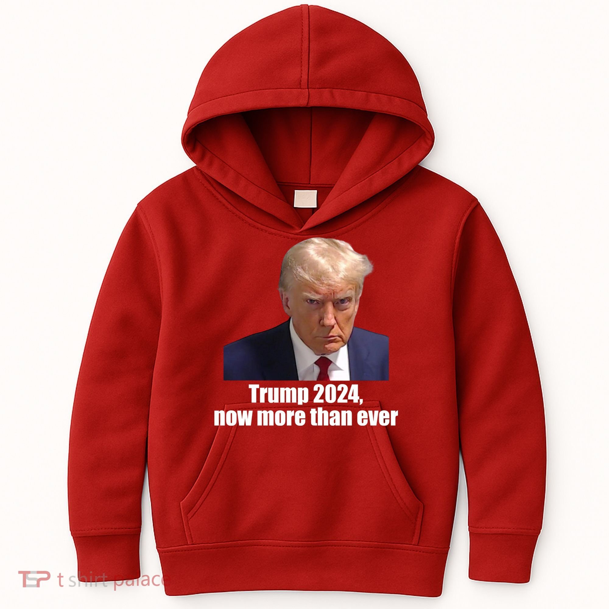 Trump 2024 Now More Than Ever Kids Hoodie