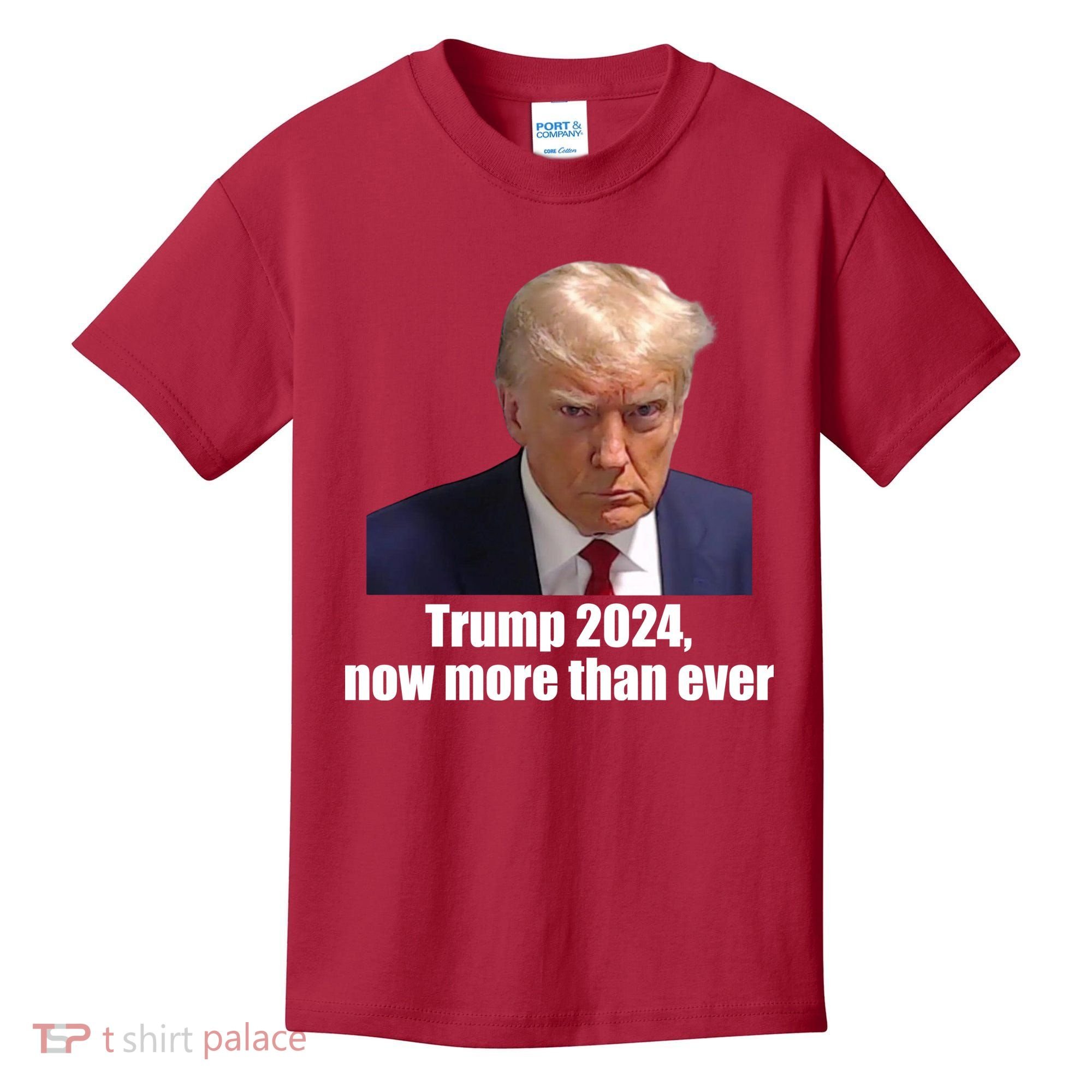 Trump 2024 Now More Than Ever Kids T-Shirt