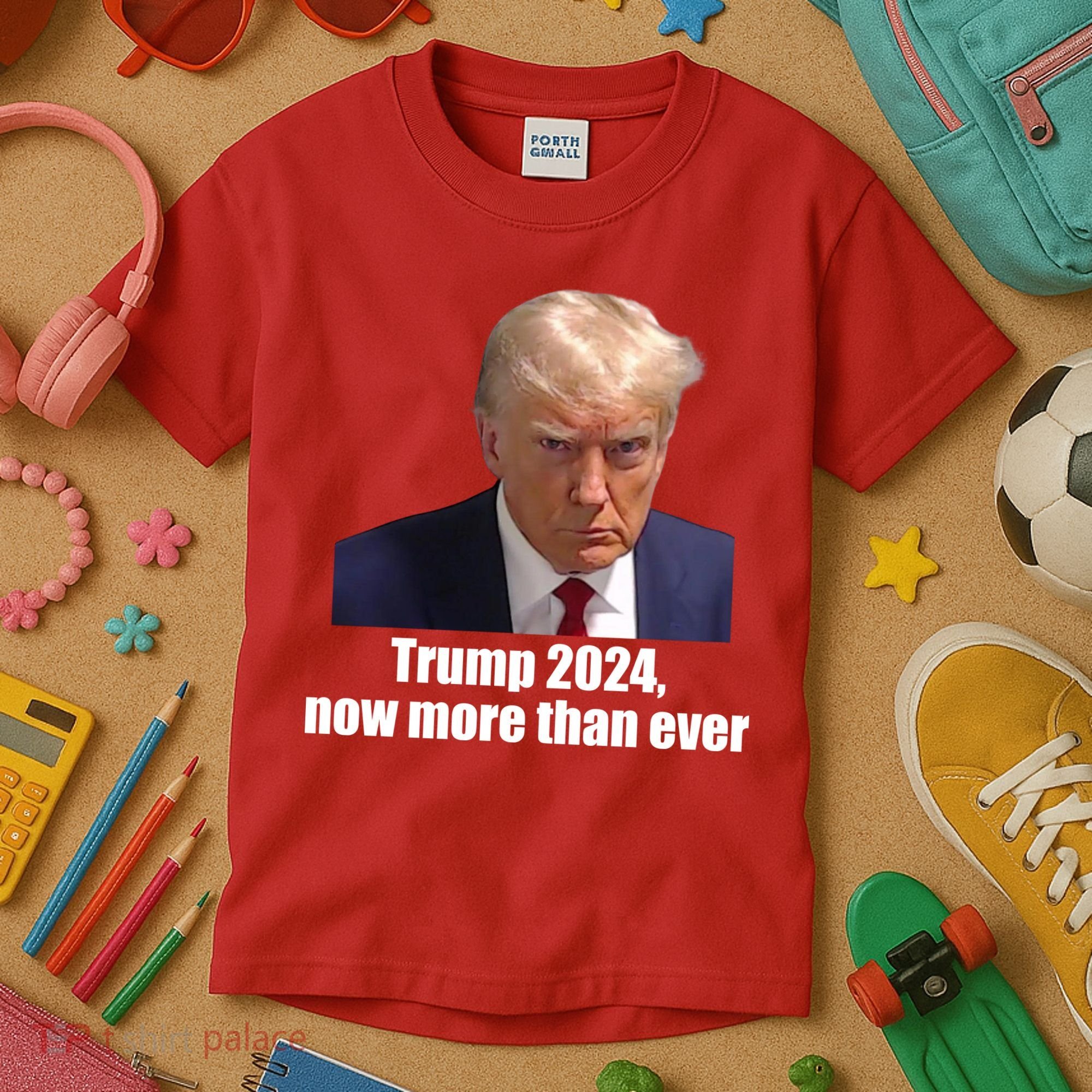 Trump 2024 Now More Than Ever Kids T-Shirt