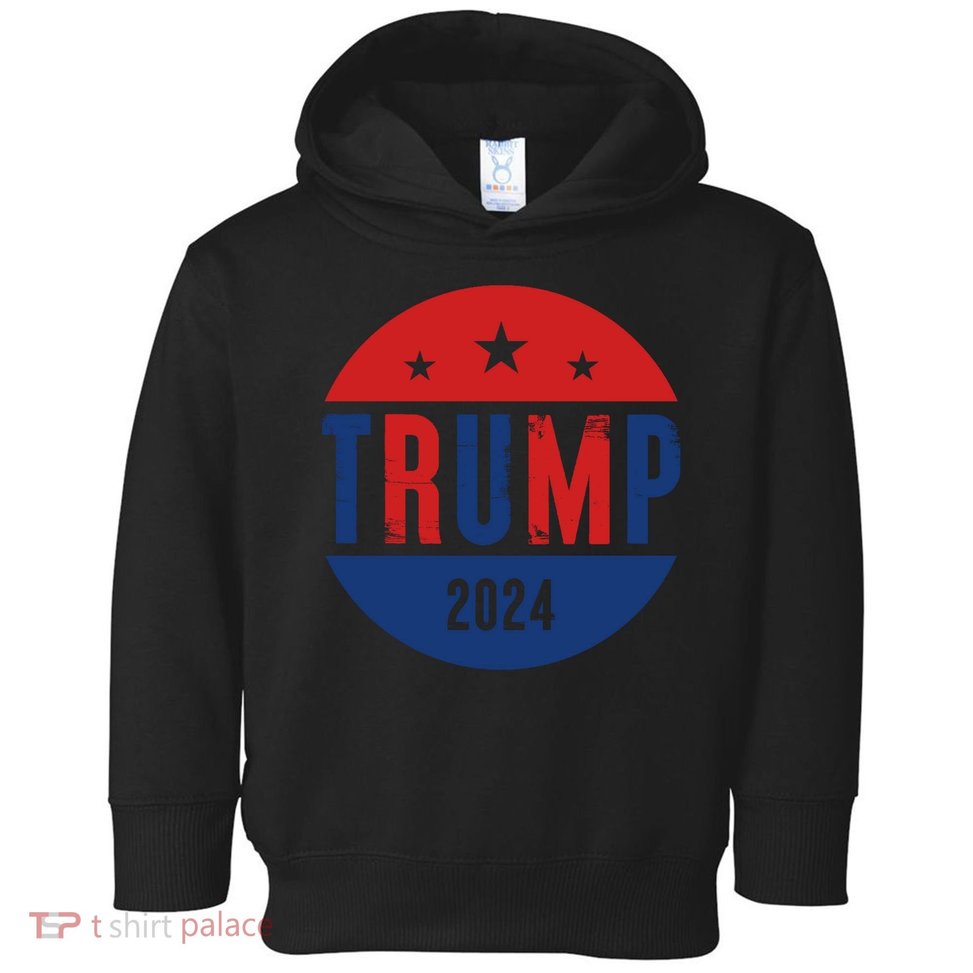 Trump 2024 Presidential Election Logo Toddler Hoodie