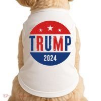 Trump 2024 Presidential Election Logo Doggie Tank thumb 0