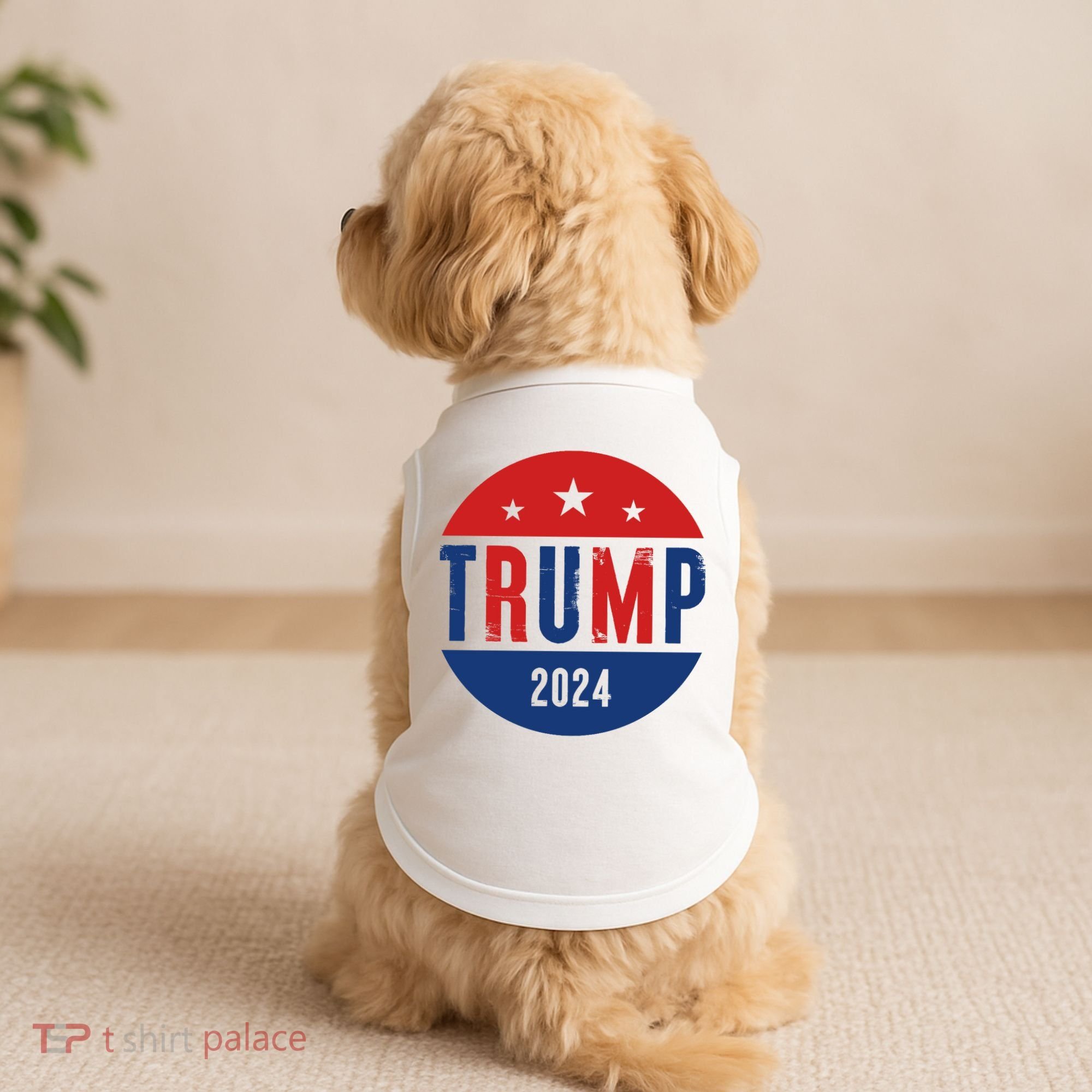 Trump 2024 Presidential Election Logo Doggie Tank