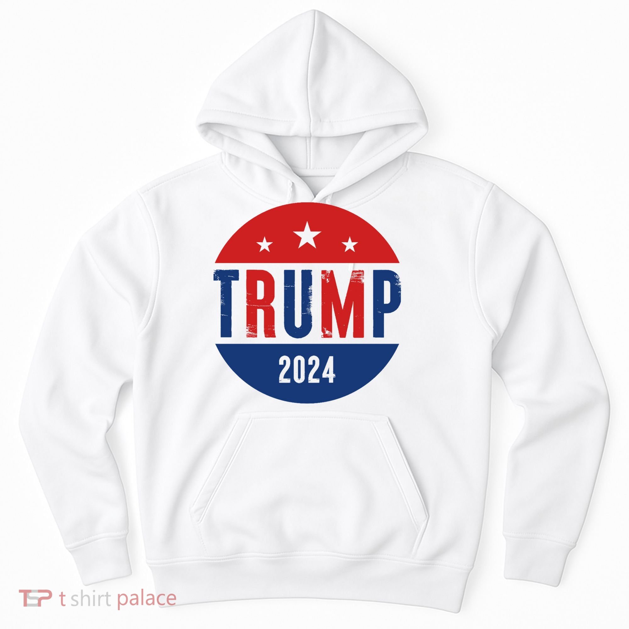 Trump 2024 Presidential Election Logo Hoodie