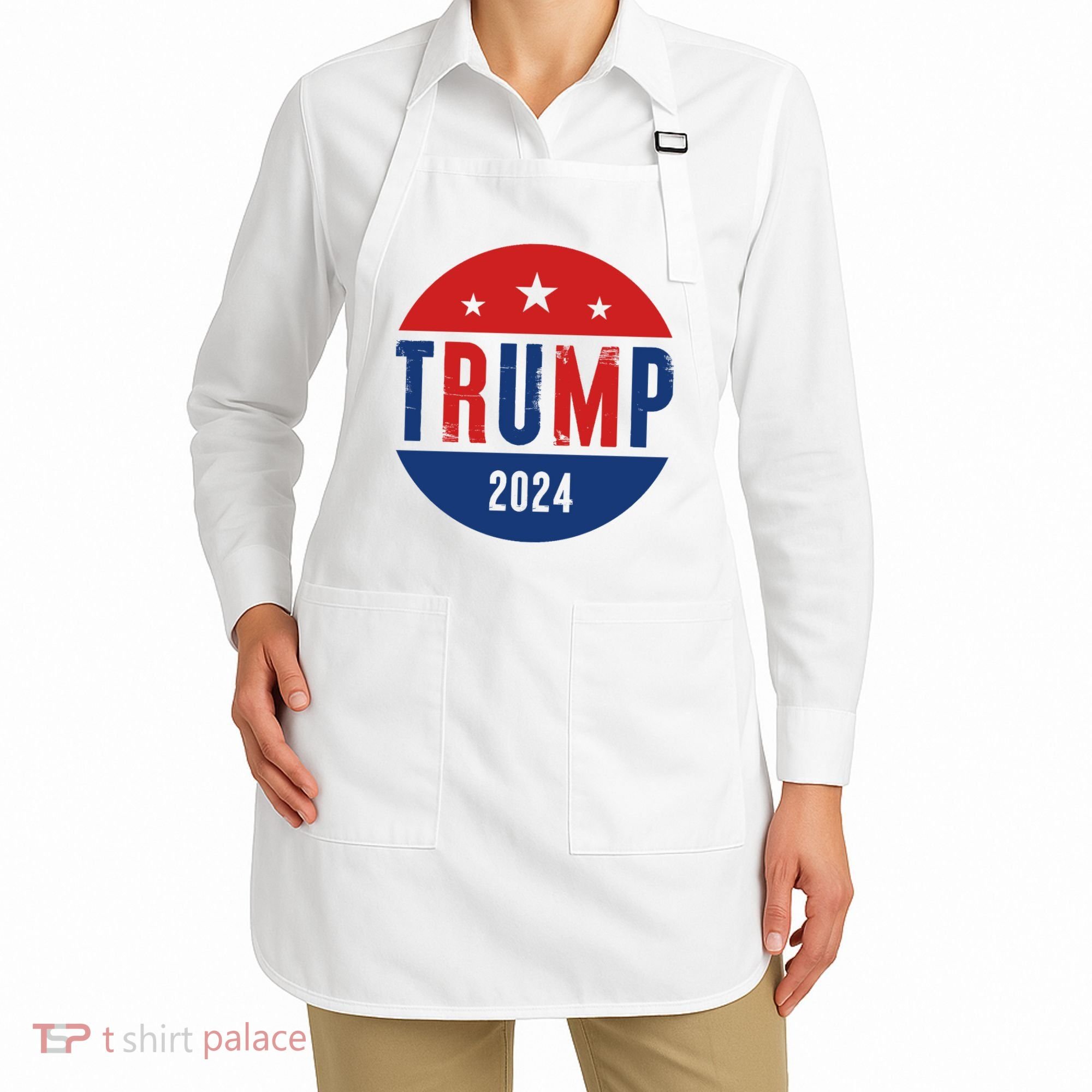 Trump 2024 Presidential Election Logo Apron