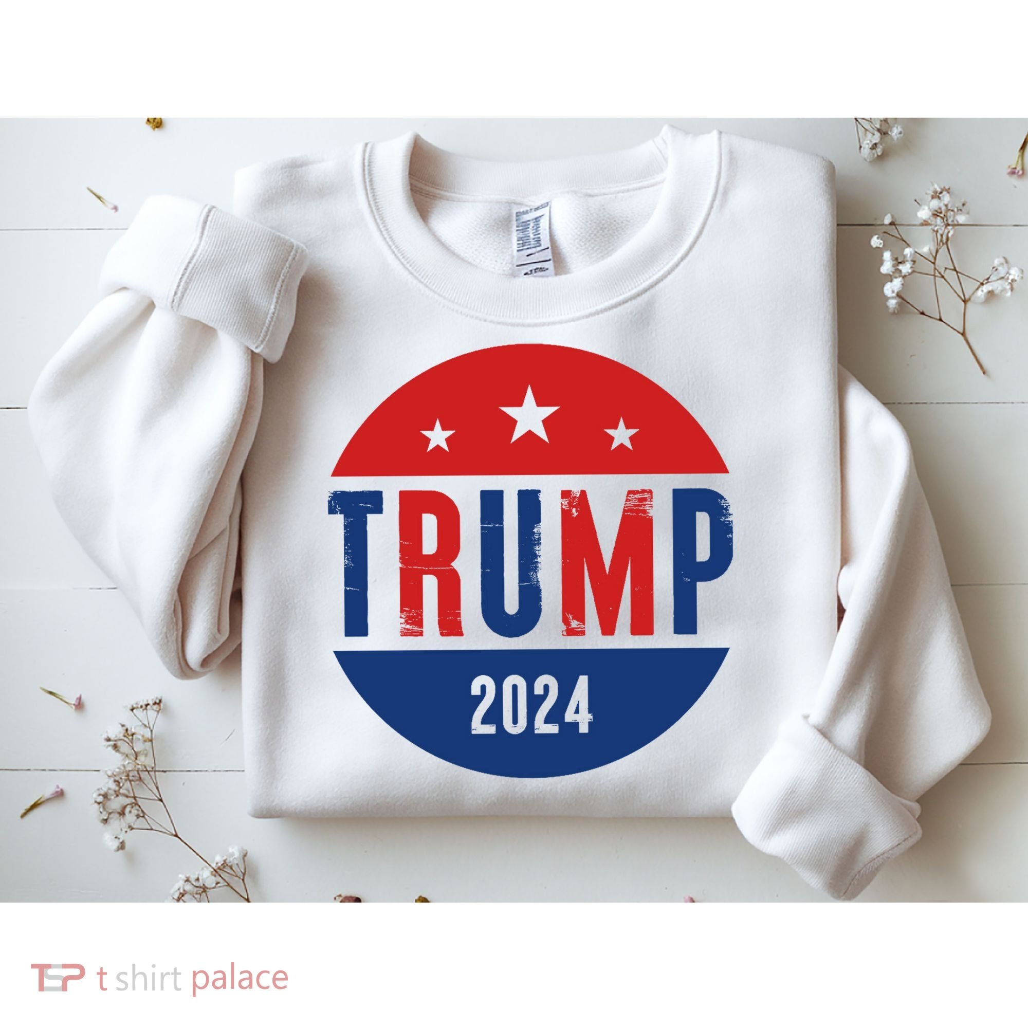 Trump 2024 Presidential Election Logo Sweatshirt