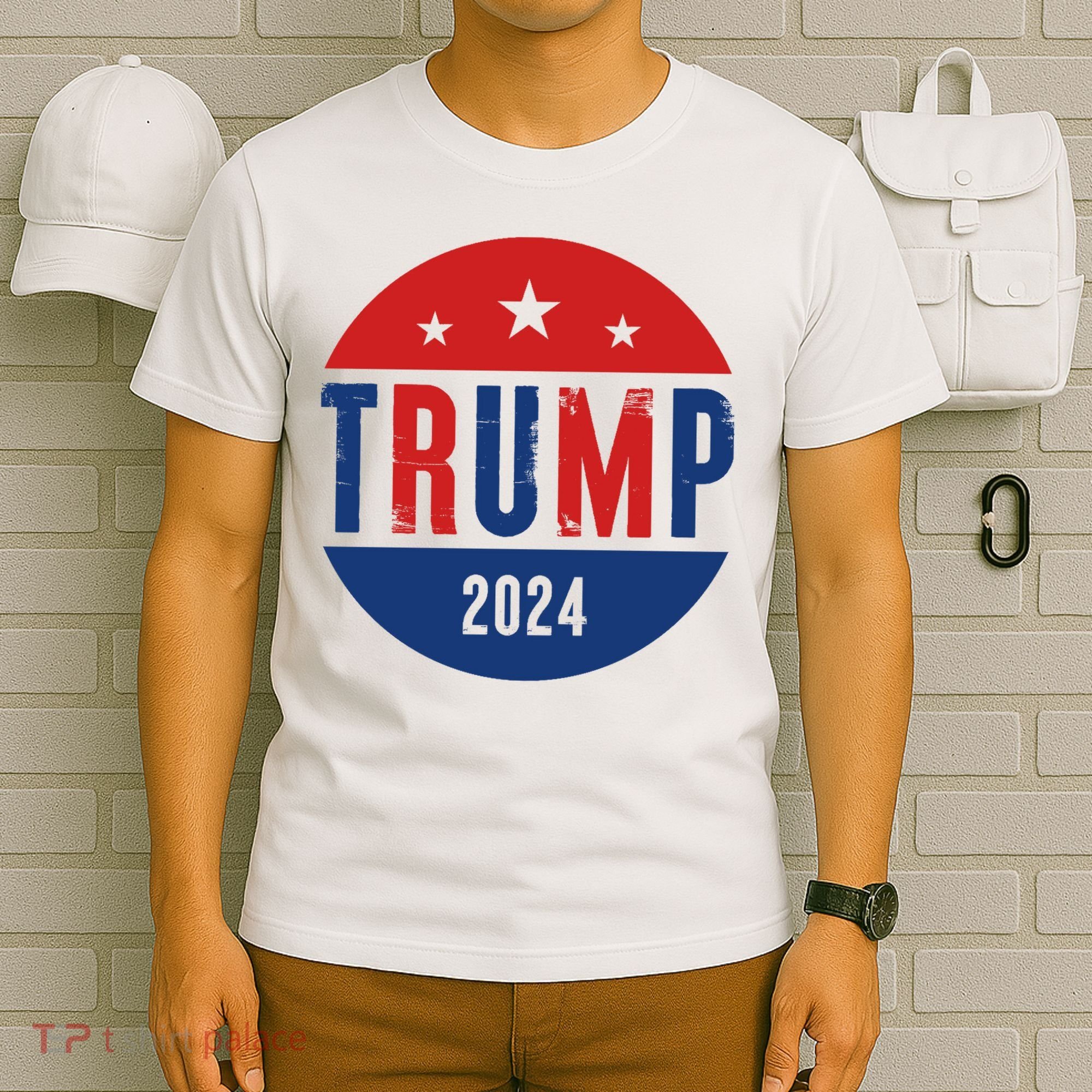 Trump 2024 Presidential Election Logo T-Shirt