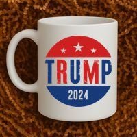 Trump 2024 Presidential Election Logo Coffee Mug thumb 2