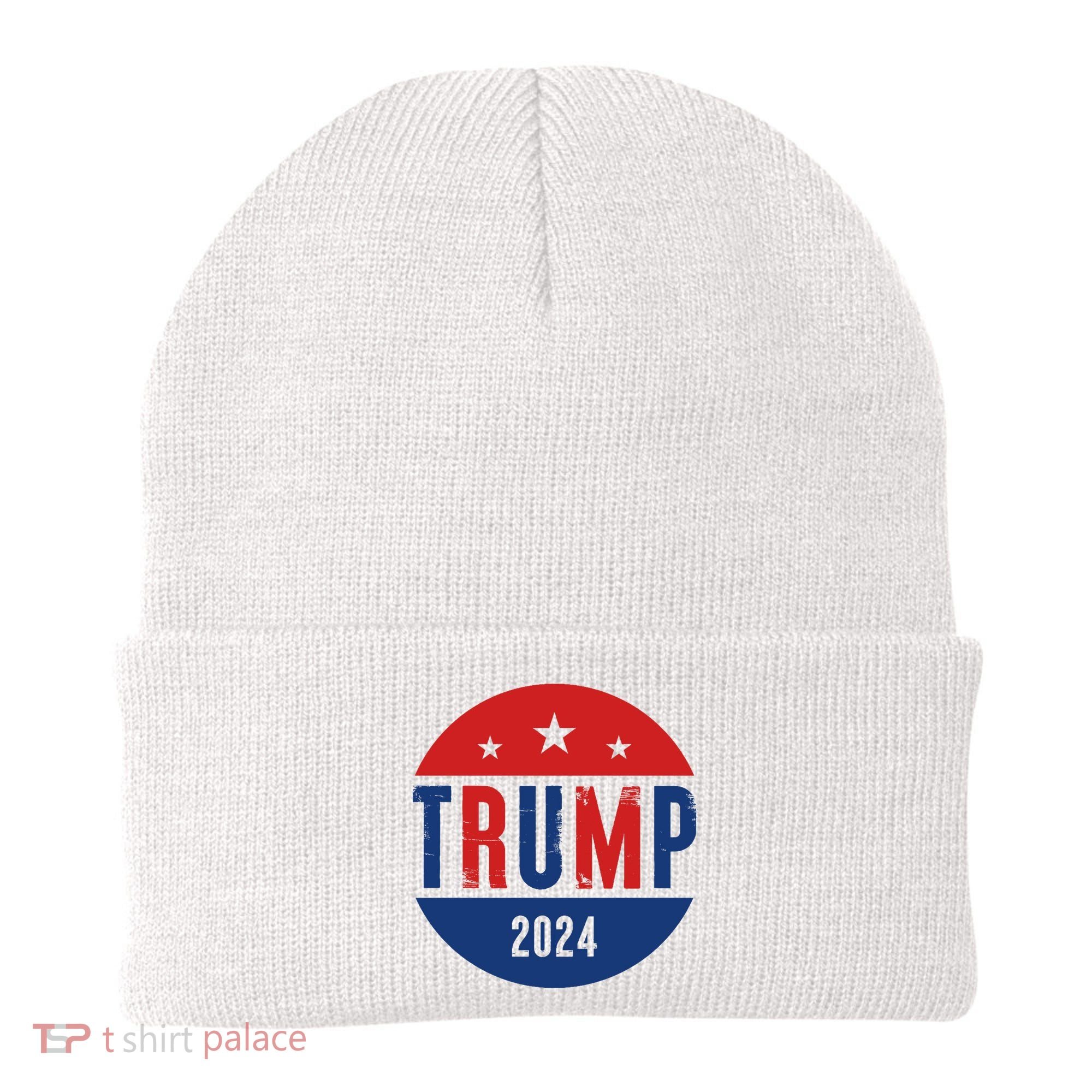 Trump 2024 Presidential Election Logo Beanie