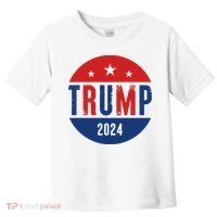 Trump 2024 Presidential Election Logo Toddler T-Shirt thumb 0