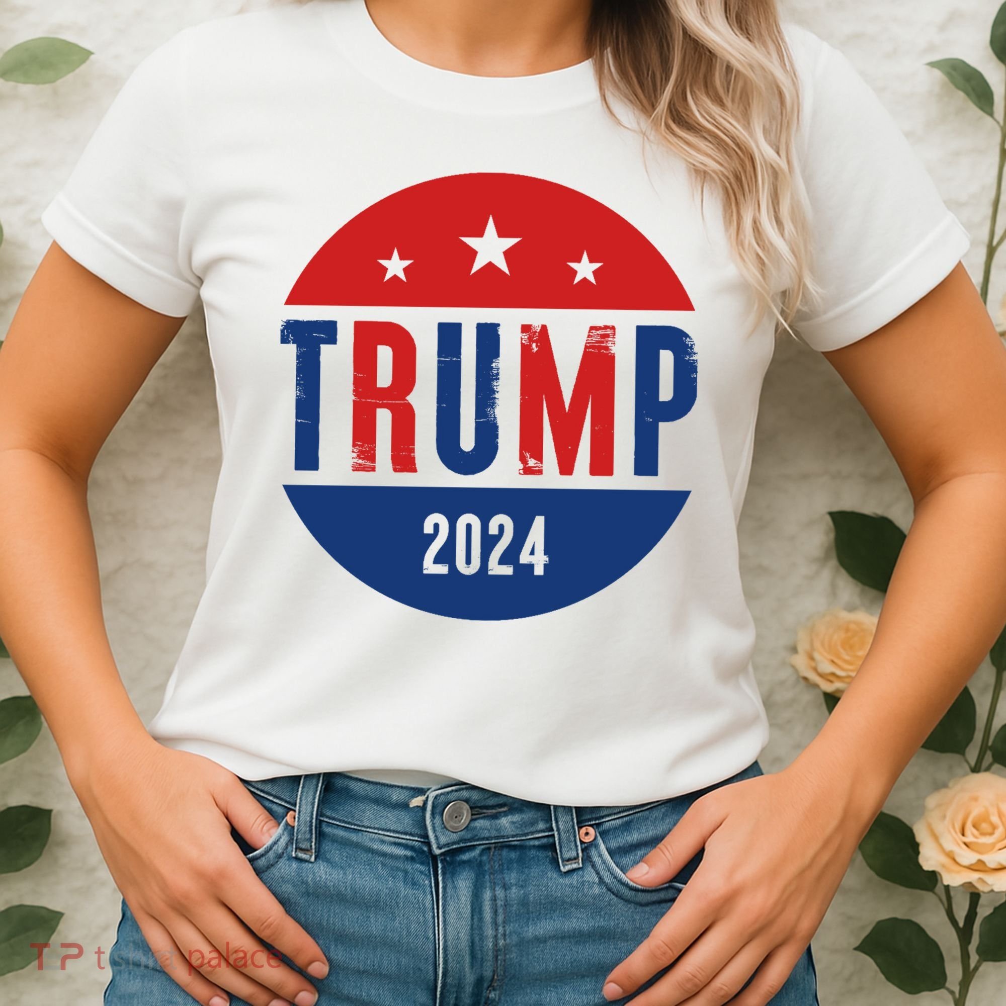 Trump 2024 Presidential Election Logo Women's T-Shirt