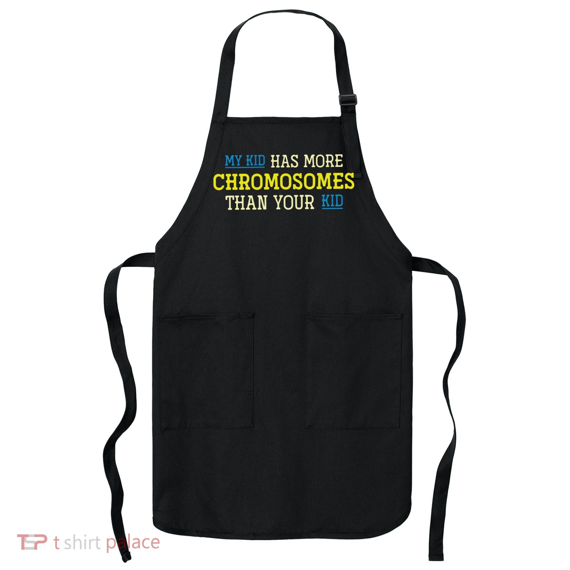 Trisomy 21 Parents Down Syndrome Awareness Gift Apron