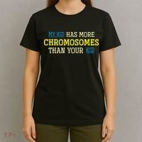 Trisomy 21 Parents Down Syndrome Awareness Gift T-Shirt thumb 4