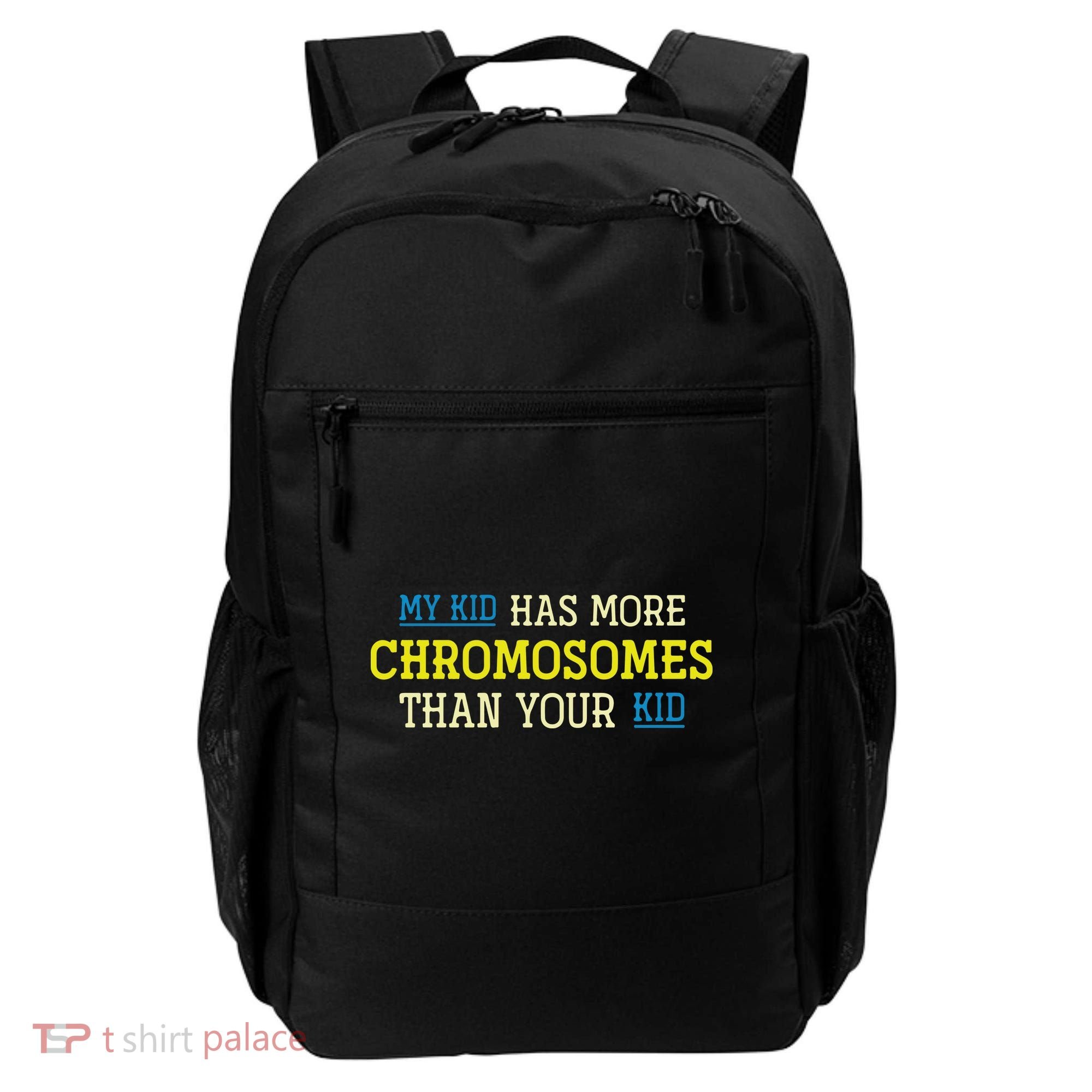 Trisomy 21 Parents Down Syndrome Awareness Gift Backpack