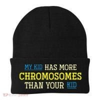 Trisomy 21 Parents Down Syndrome Awareness Gift Beanie thumb 0
