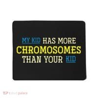 Trisomy 21 Parents Down Syndrome Awareness Gift Mousepad thumb 0