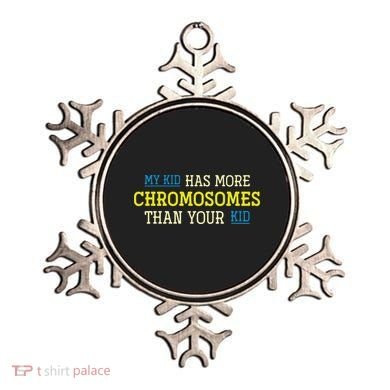Trisomy 21 Parents Down Syndrome Awareness Gift Ornament