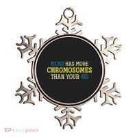 Trisomy 21 Parents Down Syndrome Awareness Gift Ornament thumb 0